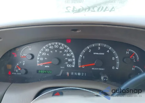 2000 Ford Expedition Xlt z USA, uszkodzony, nr VIN 1FMRU1565YLB38489